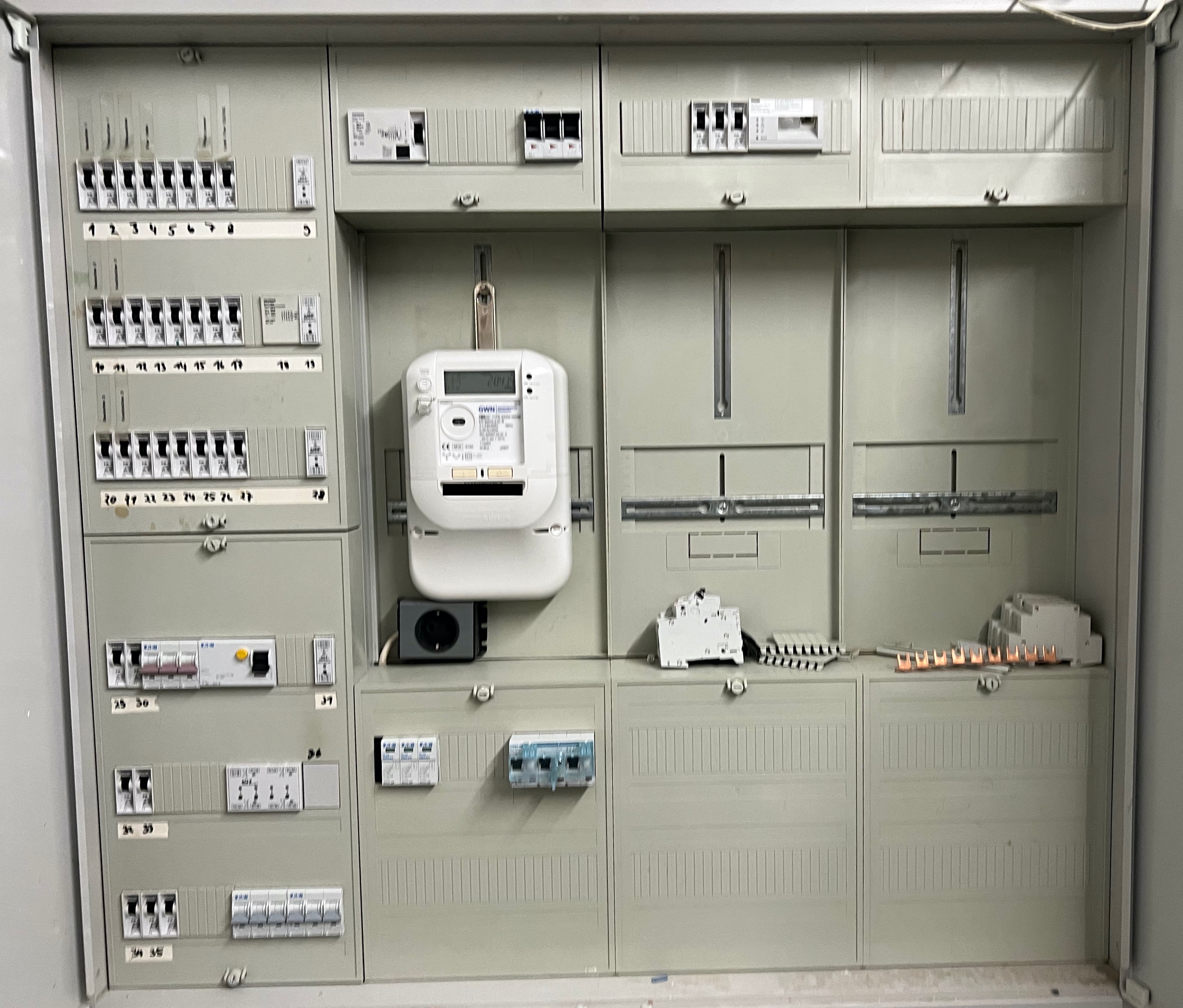 Installation Zählerschrank